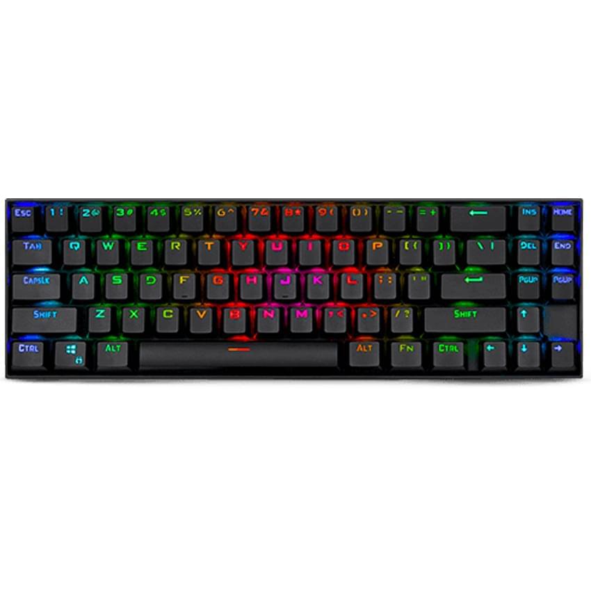 Teclado Mecanico Redragon Deimos Rgb Negro Switch Red